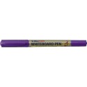 Marker pentru tabla de scris ARTLINE 541T, doua capete - varfuri rotunde 0.4mm/1.0mm - violet