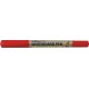 Marker pentru tabla de scris ARTLINE 541T, doua capete - varfuri rotunde 0.4mm/1.0mm - rosu