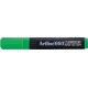 Textmarker ARTLINE 660, varf tesit 1.0-4.0mm - verde fluorescent