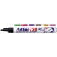 Marker ARTLINE 750, pentru textile, corp metalic, varf rotund 0.7mm - negru