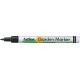 Marker ARTLINE Garden, pentru uz exterior (gradina), corp metalic, varf rotund 0.8mm - negru