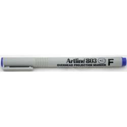 OHP Non-Permanent marker ARTLINE 803, varf fin - 0.5mm - albastru