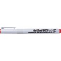 OHP Non-Permanent marker ARTLINE 803, varf fin - 0.5mm - rosu