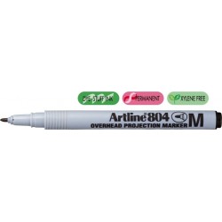 OHP Non-Permanent marker ARTLINE 804, varf mediu - 1.0mm - negru