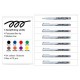 OHP Non-Permanent marker ARTLINE 804, varf mediu - 1.0mm - albastru