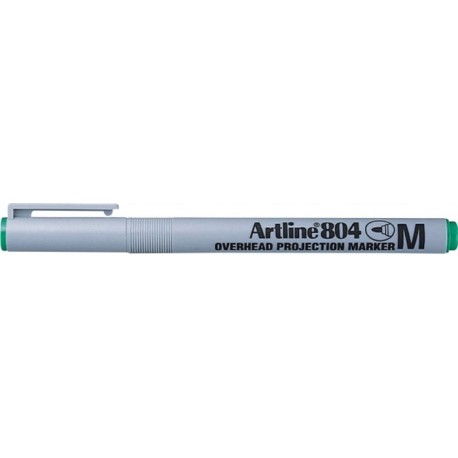 OHP Non-Permanent marker ARTLINE 804, varf mediu - 1.0mm - verde