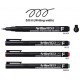 OHP Permanent marker ARTLINE 853, varf fin - 0.5mm - negru