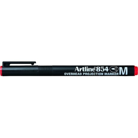 OHP Permanent marker ARTLINE 854, varf mediu - 1.0mm - rosu