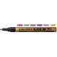 Marker cu vopsea ARTLINE 990XF, corp metalic, varf rotund 1.2mm - auriu