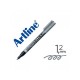 Marker cu vopsea ARTLINE 990XF, corp metalic, varf rotund 1.2mm - argintiu