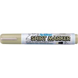 T-Shirt marker ARTLINE, corp plastic, varf rotund 2.0mm - bej