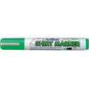 T-Shirt marker ARTLINE, corp plastic, varf rotund 2.0mm - verde fluorescent