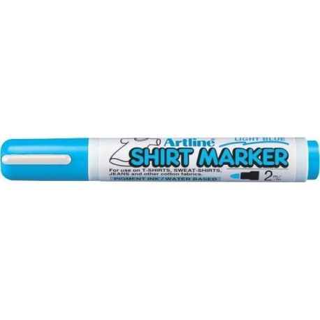 T-Shirt marker ARTLINE, corp plastic, varf rotund 2.0mm - bleu