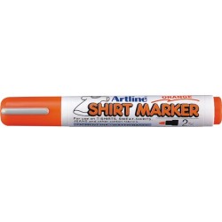 T-Shirt marker ARTLINE, corp plastic, varf rotund 2.0mm - portocaliu