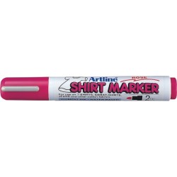 T-Shirt marker ARTLINE, corp plastic, varf rotund 2.0mm - roze