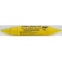 Marker universal ARTLINE Massimo, doua capete - varf rotund 2.0mm/tesit 5.0mm - galben