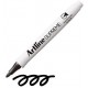 Marker pentru tabla de scris ARTLINE Supreme - Dry safe ink, varf rotund 1.5mm - negru