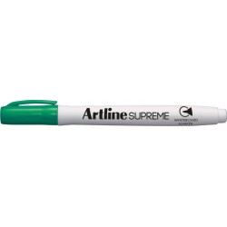 Marker pentru tabla de scris ARTLINE Supreme - Dry safe ink, varf rotund 1.5mm - verde