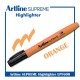 Textmarker ARTLINE Supreme, varf tesit 1.0-4.0mm - portocaliu fluorescent