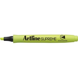 Textmarker ARTLINE Supreme, varf tesit 1.0-4.0mm - galben fluorescent