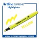 Textmarker ARTLINE Supreme, varf tesit 1.0-4.0mm - galben fluorescent