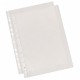 Folie protectie pentru documente, 55 microni, 10 folii/set, ESSELTE - cristal