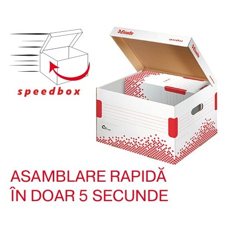 Container de arhivare ESSELTE Speedbox cu capac M