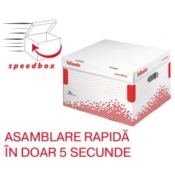 Container de arhivare ESSELTE Speedbox cu capac L