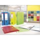 Biblioraft A4, plastifiat PP/PP, margine metalica, 50 mm, ESSELTE No. 1 Power - verde vivida