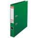 Biblioraft A4, plastifiat PP/PP, margine metalica, 50 mm, ESSELTE No. 1 Power - verde