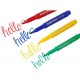 Marker pentru colorat ARTLINE Stix, varf flexibil (tip pensula) - bleu