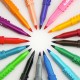 Marker pentru colorat ARTLINE Stix, varf flexibil (tip pensula) - roz