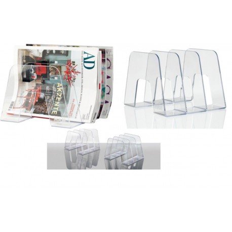 Separator pentru cataloage, reviste , corespondenta, HAN Sorter - transparent cristal