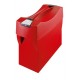 Suport plastic pentru 20 dosare suspendabile, cu capac, HAN Swing Plus - rosu