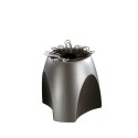 Dispenser magnetic pentru agrafe HAN Delta - argintiu/negru