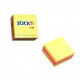 Cub notes autoadeziv 76 x 76 mm, 400 file, Stick"n - 5 culori fluorescente