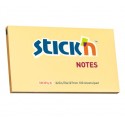 Notes autoadeziv 76 x 127 mm, 100 file, Stick"n - portocaliu pastel