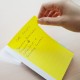 Divider notes autoadeziv cu 3 separatoare, 148 x 98 mm, 60 file, Stick"n - 3 culori neon