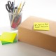 Notes autoadeziv extra-sticky 76 x 76mm, 90 file, Stick"n - galben neon