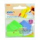 Stick index plastic 38 x 38 mm, 20/set, index sageata, tab hartie color, Stick"n Arrow Tabs