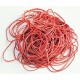 Elastice pentru bani, 100g/punga, D 50 x 1,5mm, Q-Connect - culoare rosie