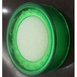 Buretiera D5cm, KEJEA - plastic transparent verde