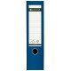 Biblioraft A4, plastifiat PP/paper, margine metalica 80 mm, LEITZ 180 - albastru
