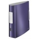 Biblioraft LEITZ Active Style 180, 75mm, plasic PP - albastru titan
