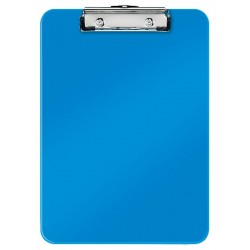 Clipboard simplu Leitz WOW, PS - albastru metalizat