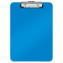 Clipboard simplu Leitz WOW, PS - albastru metalizat