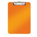 Clipboard simplu Leitz WOW, PS - portocaliu metalizat
