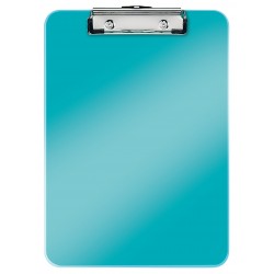 Clipboard simplu Leitz WOW, PS - turcoaz metalizat