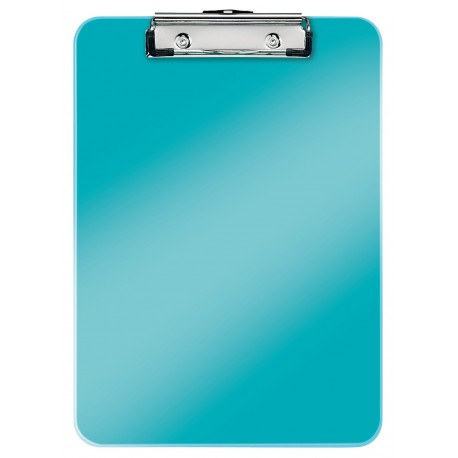 Clipboard simplu Leitz WOW, PS - turcoaz metalizat