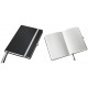 Caiet de birou A5, LEITZ Style, coperti carton rigid - negru satin, hartie crem - matematica